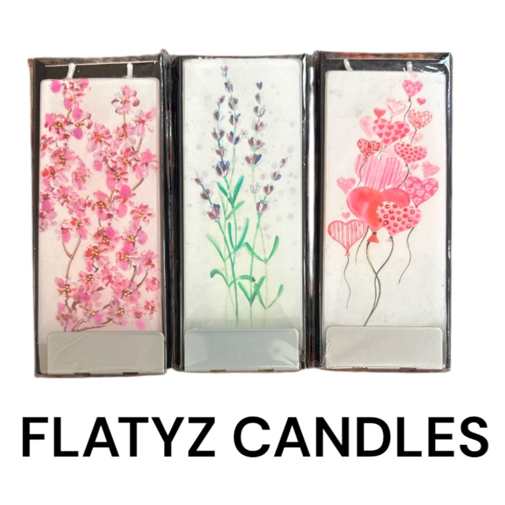 New Set of 3 FLATYZ signature Candles
